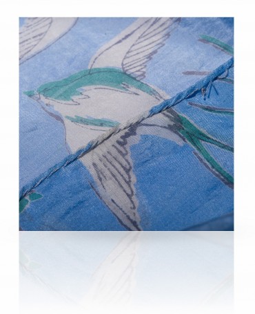 Шарф Женский SP-DOVE/BLUE